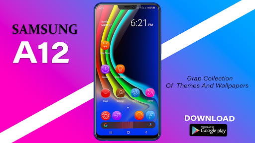 Themes for Galaxy A12: Galaxy A12 Launcher - Image screenshot of android app