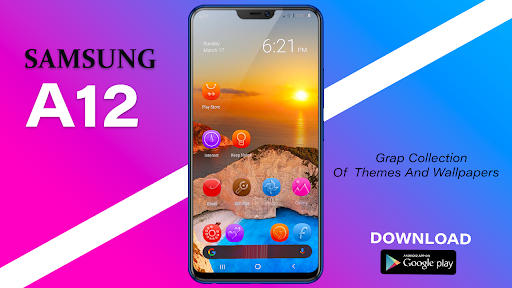 Themes for Galaxy A12: Galaxy A12 Launcher - Image screenshot of android app