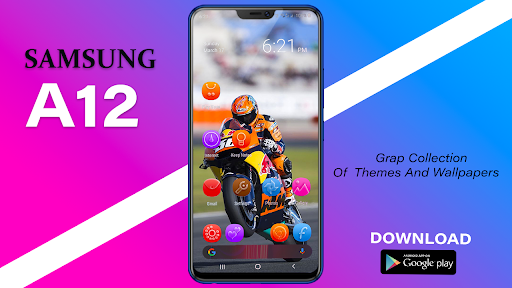 Themes for Galaxy A12: Galaxy A12 Launcher - Image screenshot of android app