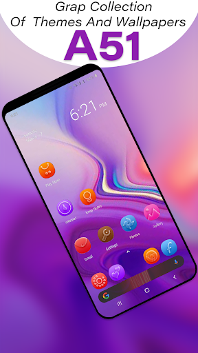 Themes for Galaxy A51: Galaxy A51 Launcher - عکس برنامه موبایلی اندروید