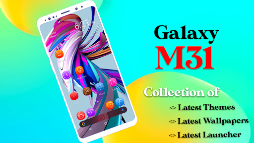 Themes for Galaxy M31 : Galaxy M31 Launcher - Image screenshot of android app