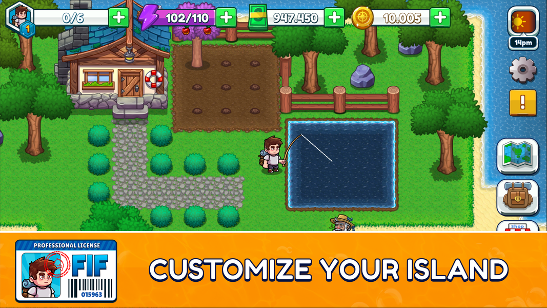 Nautical Life 2: Fishing RPG - عکس بازی موبایلی اندروید