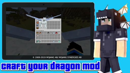 Craft your dragon mod - Gameplay image of android game