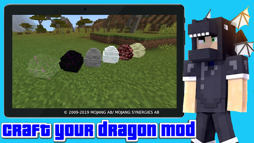 Craft your dragon mod - Gameplay image of android game