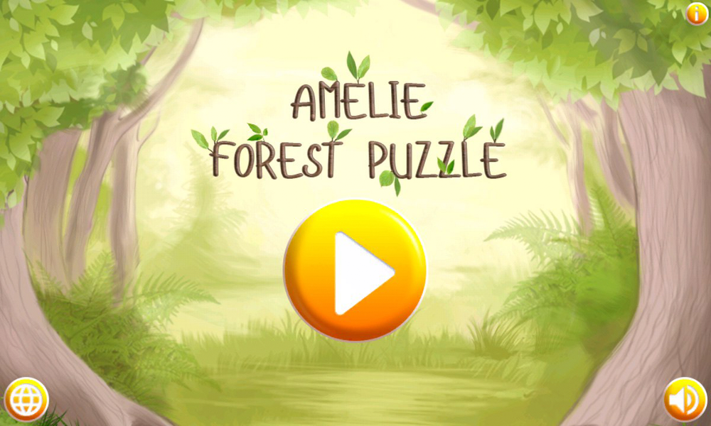 Forest animals - kids puzzle - Gameplay image of android game