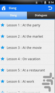 American Slang and idioms - Image screenshot of android app
