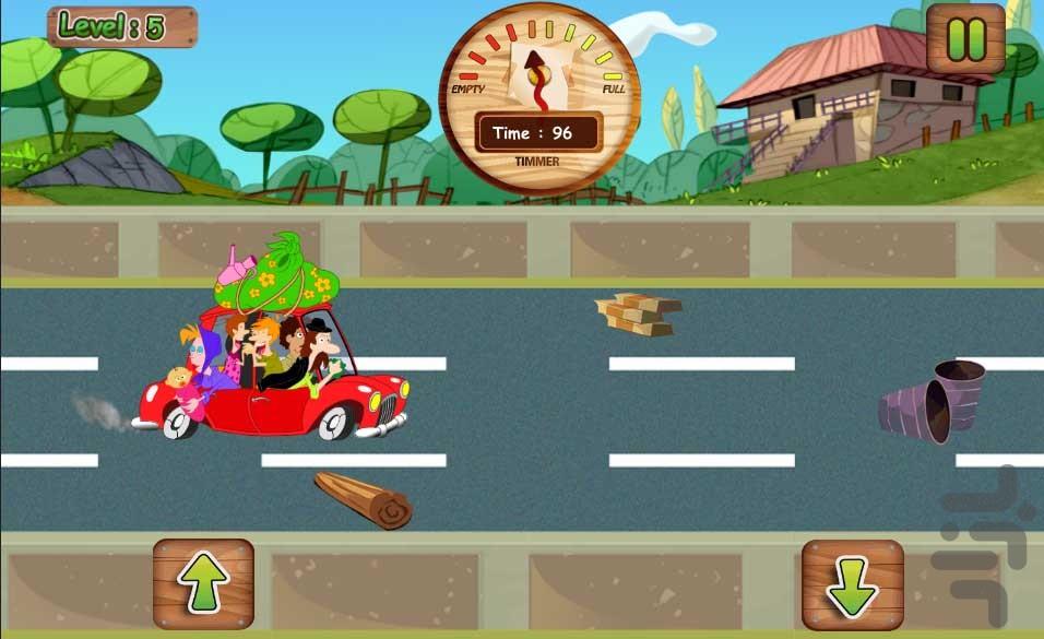 جاده دريا - Gameplay image of android game