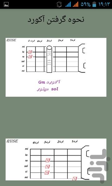 برترین آموزش گیتار - عکس برنامه موبایلی اندروید