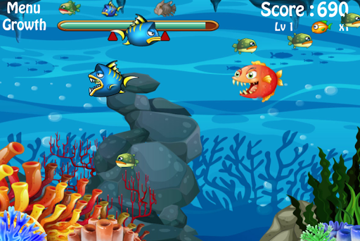 Fish Big Eat Fish Small - عکس بازی موبایلی اندروید