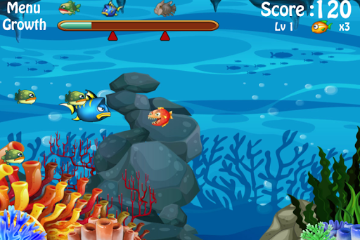Fish Big Eat Fish Small - عکس بازی موبایلی اندروید