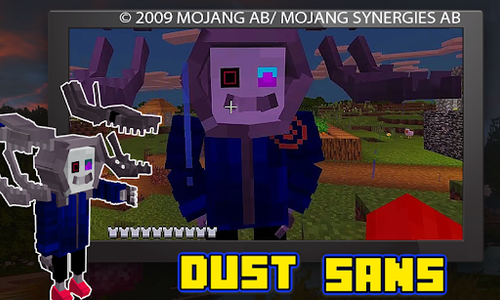 Dust Sans Undertale MCPE - Minecraft Mod APK for Android Download