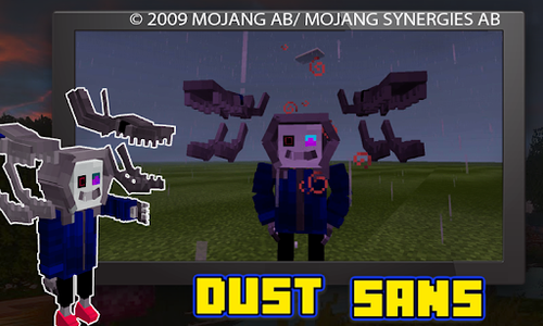 About: Dust Sans Mod for Minecraft (Google Play version)
