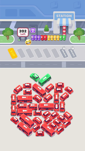 Bus Jam: Parking Games - عکس بازی موبایلی اندروید