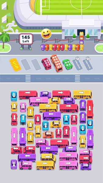 Bus Jam: Parking Games - عکس بازی موبایلی اندروید