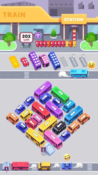 Bus Jam: Parking Games - عکس بازی موبایلی اندروید