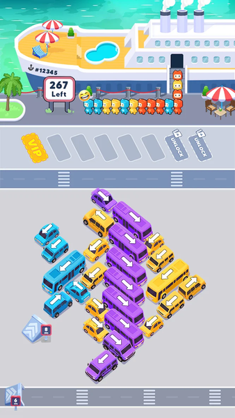 Bus Jam: Parking Games - عکس بازی موبایلی اندروید