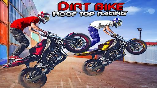 Dirt Bike Moto Real Race Game - Gameplay image of android game