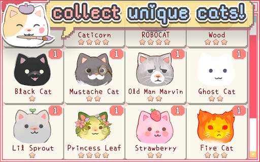 Wholesome Cats - Gameplay image of android game