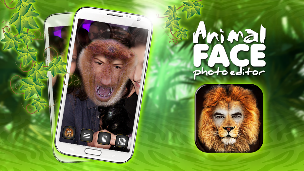 Animal Face Photo Editor - عکس برنامه موبایلی اندروید