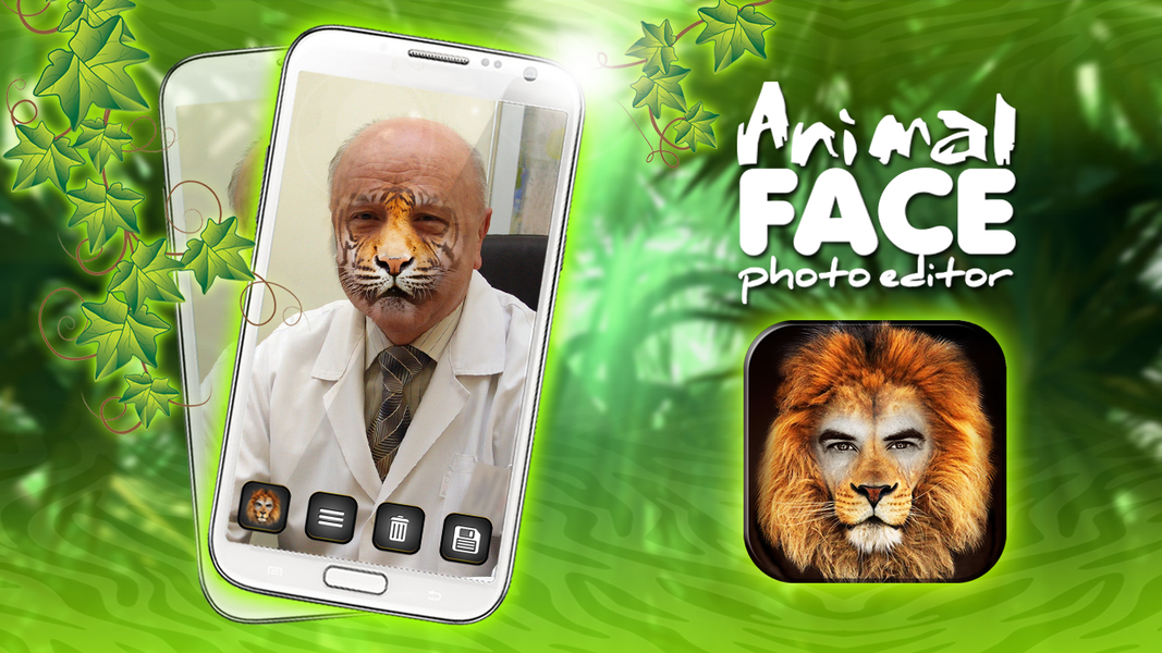 Animal Face Photo Editor - عکس برنامه موبایلی اندروید