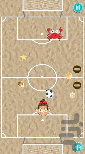 Best 3D Air Football Hockey - No Ad - Gameplay image of android game