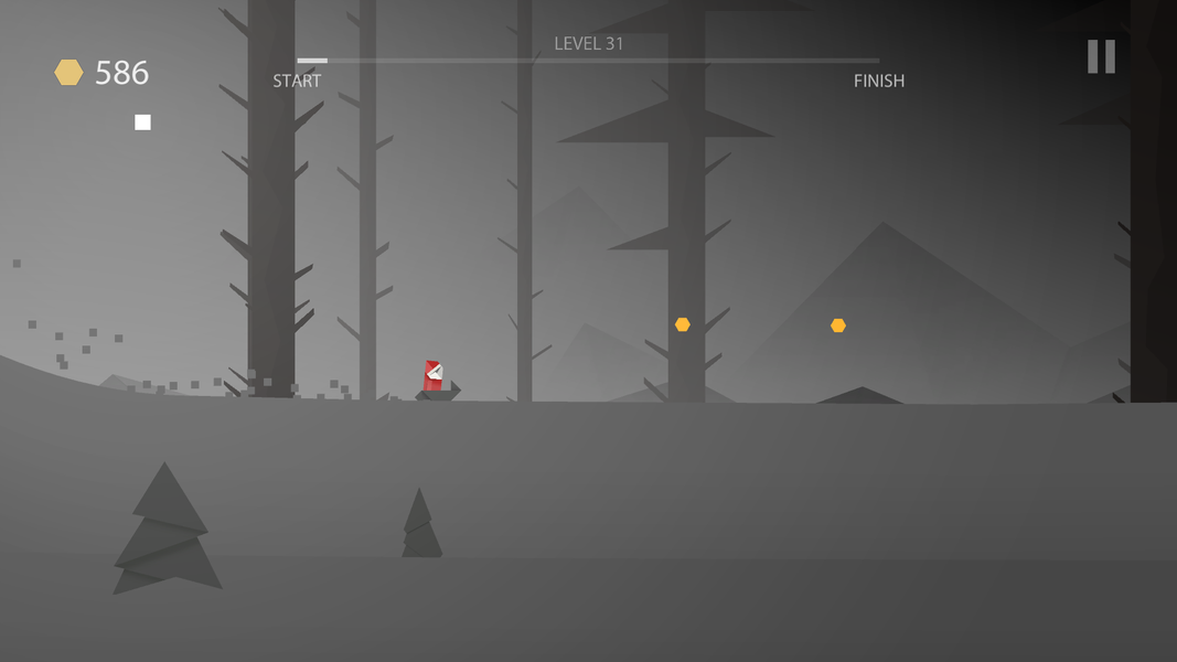 Sled Jump - Gameplay image of android game