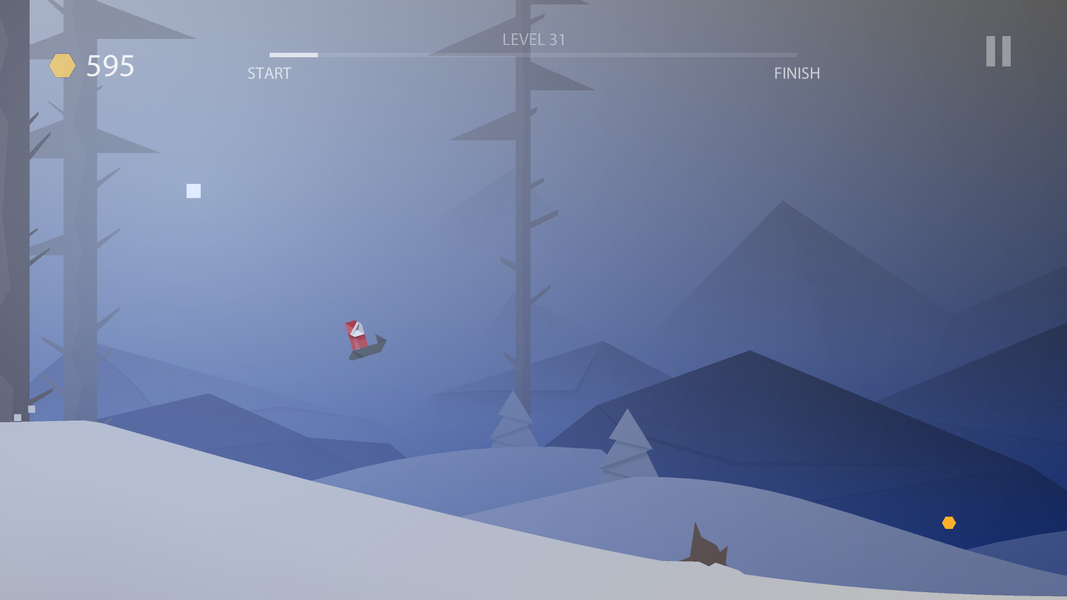 Sled Jump - Gameplay image of android game