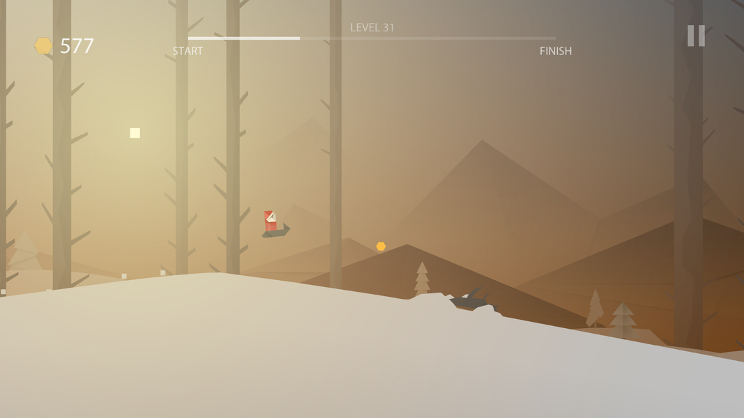 Sled Jump - Gameplay image of android game