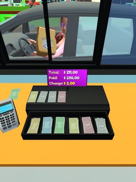 Drive Thru ۳D - عکس بازی موبایلی اندروید