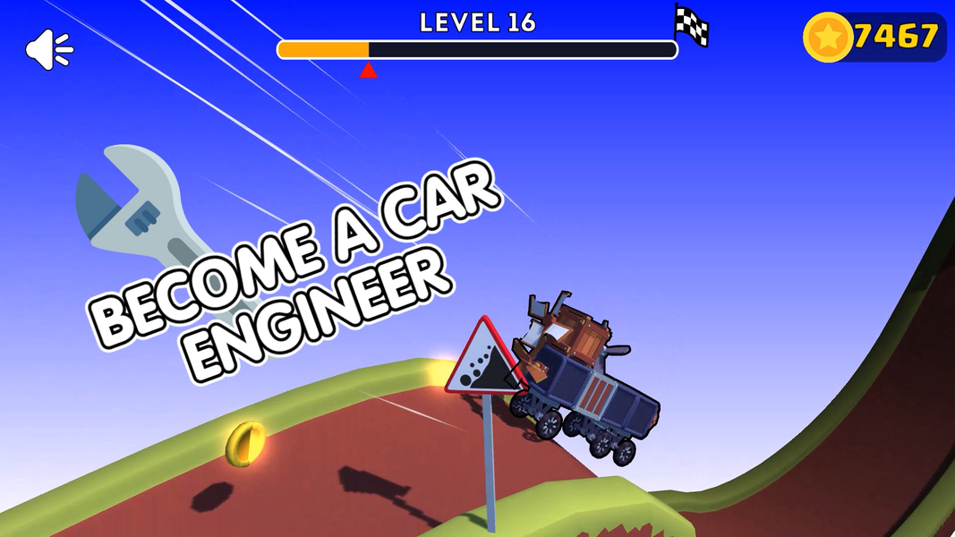 Construct Master: Car Builder - Gameplay image of android game