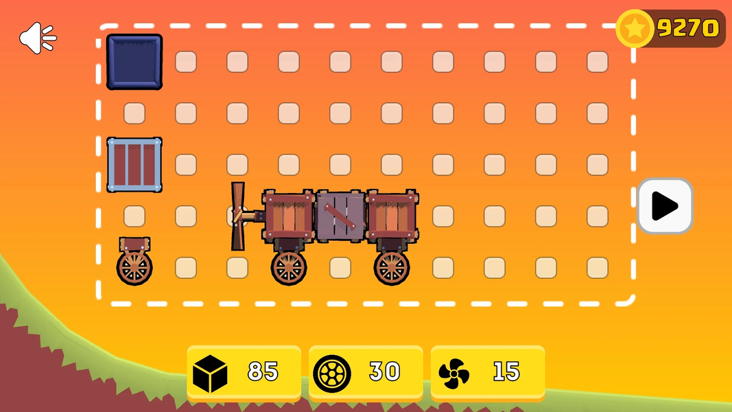 Construct Master: Car Builder - Gameplay image of android game