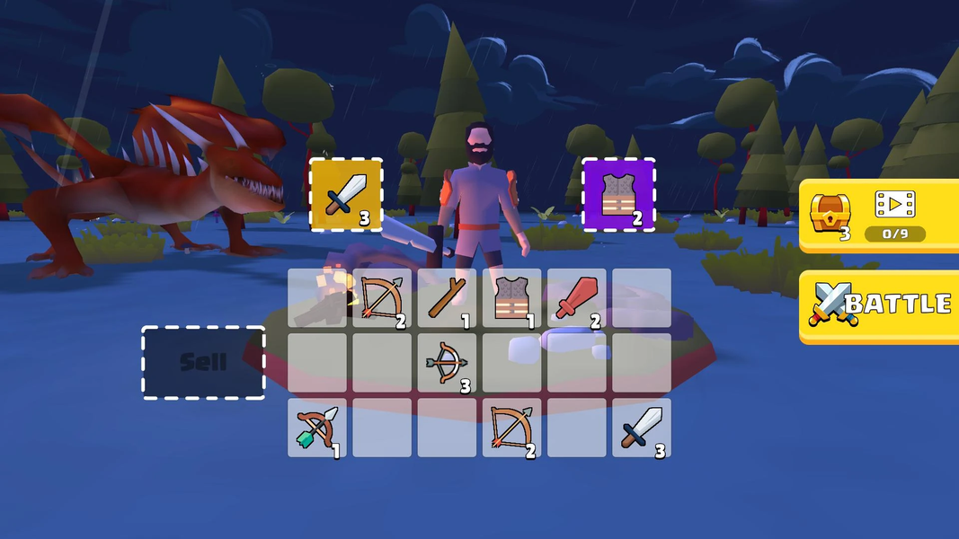 Survival Hero: Merge Equip RPG - عکس بازی موبایلی اندروید