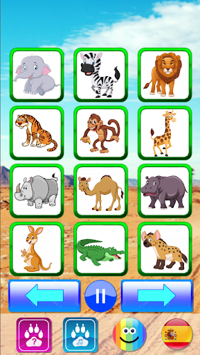 Animal sounds - Kids learn - عکس بازی موبایلی اندروید
