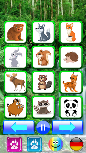 Animal sounds - Kids learn - عکس بازی موبایلی اندروید