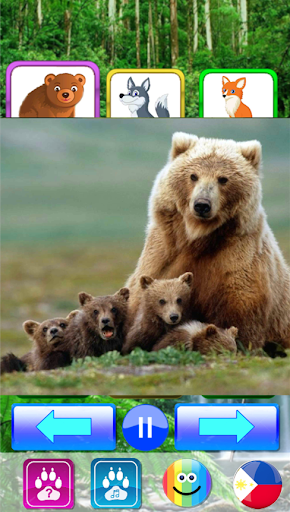 Animal sounds - Kids learn - عکس بازی موبایلی اندروید