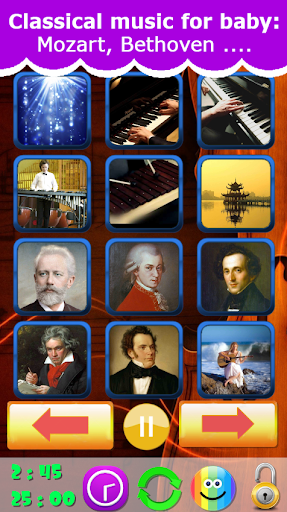 Classical music for baby - Image screenshot of android app