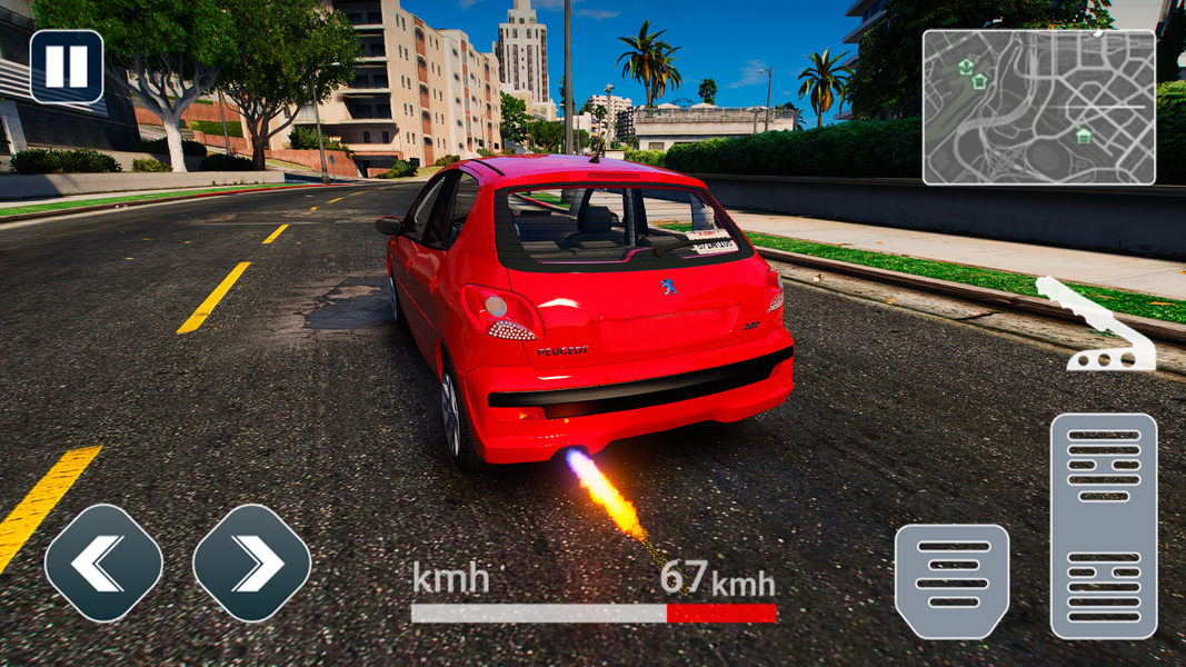 Drive Peugeot: Parking & Taxi - Gameplay image of android game