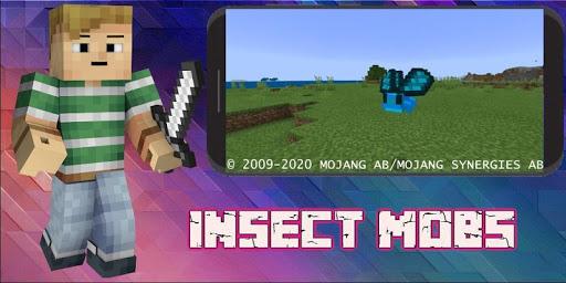 Insects Mobs Mod [Addon+Map] - عکس برنامه موبایلی اندروید