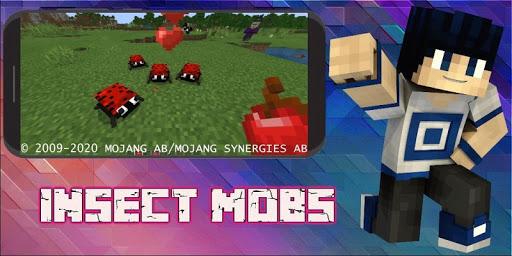 Insects Mobs Mod [Addon+Map] - عکس برنامه موبایلی اندروید