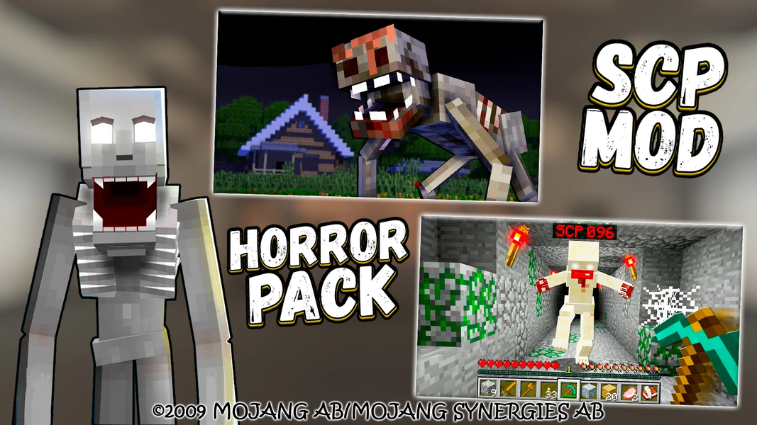 Mod SCP Mobs [Map+Skins] - Image screenshot of android app