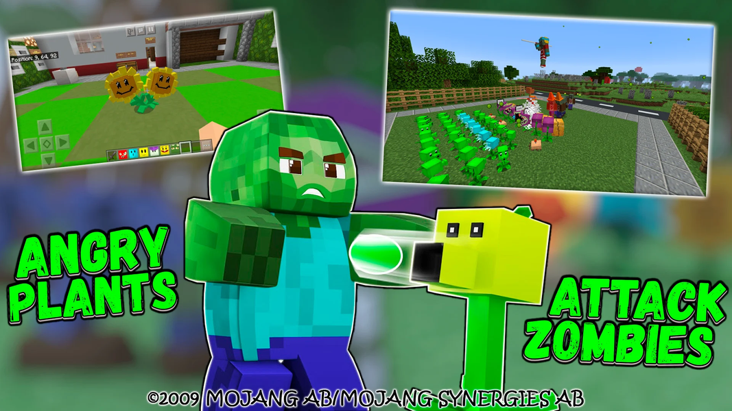 Mod Zombie Against All [MCPE] - عکس برنامه موبایلی اندروید