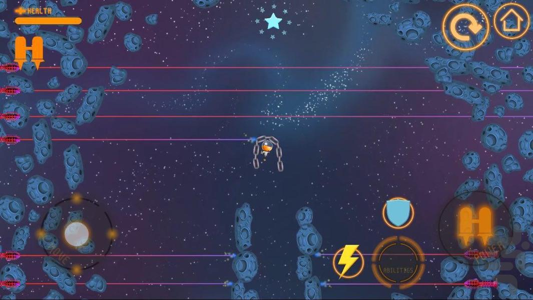 اسپیس زد - Gameplay image of android game