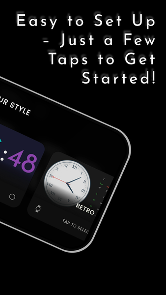 Nothing Desk Clock - عکس برنامه موبایلی اندروید