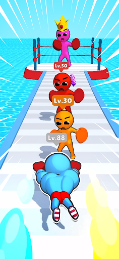 Level Up Runner - Gameplay image of android game
