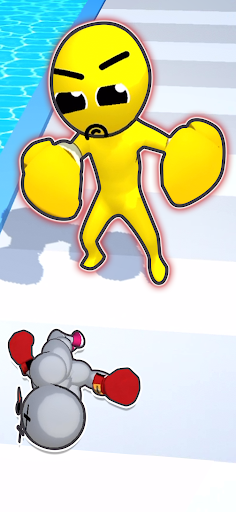 Level Up Runner - Gameplay image of android game