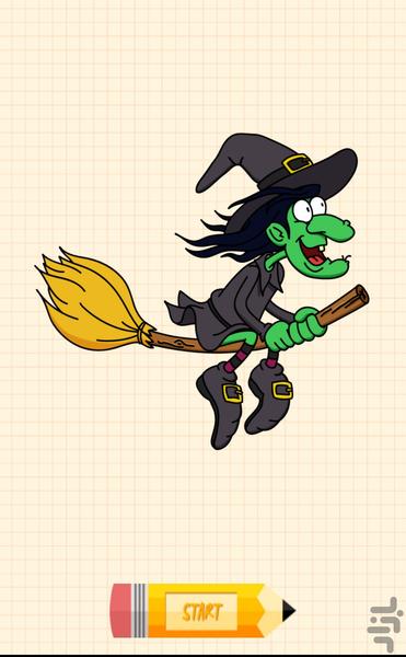 آموزش طراحی هالووینی - عکس برنامه موبایلی اندروید