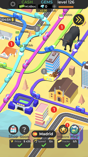 Subway Idle 3D - عکس بازی موبایلی اندروید