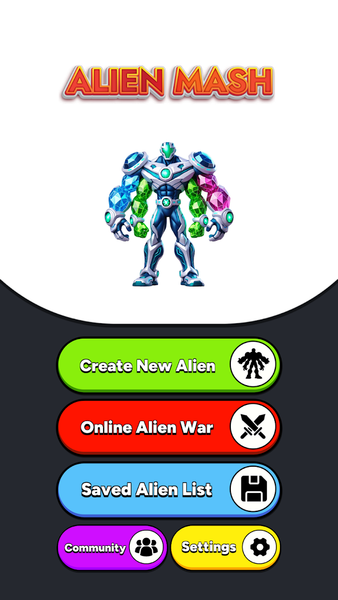 Alien Mash - Gameplay image of android game