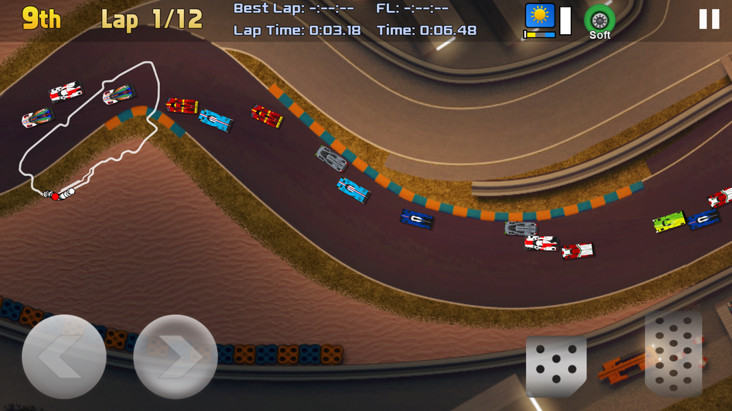 Ultimate Racing 2D 2! - عکس بازی موبایلی اندروید