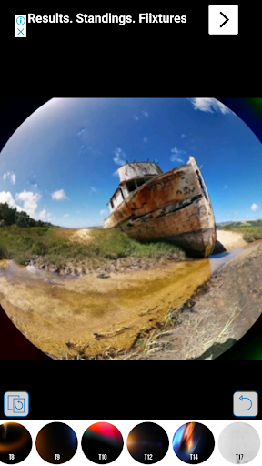 Camera Fisheye - photo editor fisheye effect - عکس برنامه موبایلی اندروید